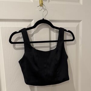 House of Harlow 1960 Black Crop Top